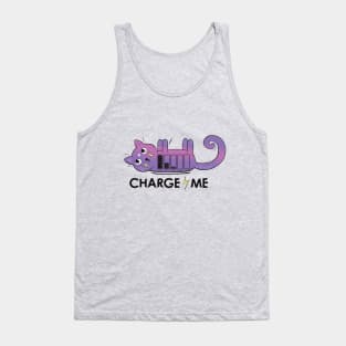 Charge me! Mobile cat Tank Top